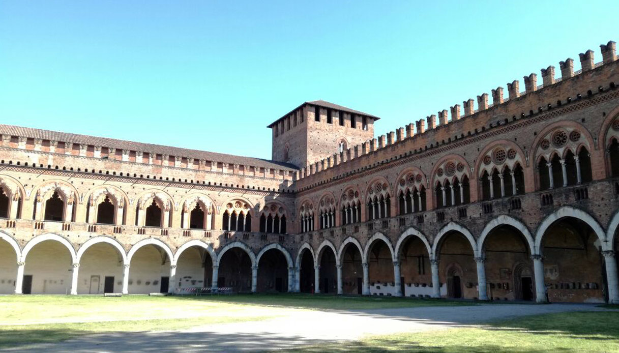 Voghera Castello Visconti p. Pavia non spedita f 